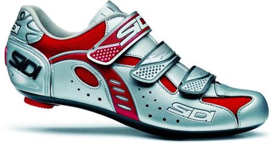 Sidi - Chaussure de vélo de route - Scarpe Zeta - rouge argent - taille 46