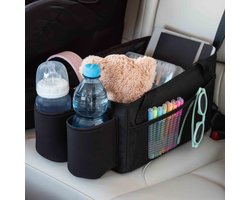 Dooky - Back Seat Basket - Zwart - Auto organizer