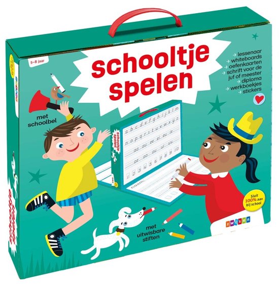 Foto: Schooltje spelen