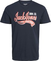 JACK&JONES JUNIOR JJELOGO TEE SS NECK 2 COL 23/24 NOOS JNR Jongens Overhemd - Maat 140