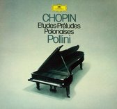 Maurizio Pollini - Chopin: Etudes Preludes Polonaises Op.10 & Op.25 3 dubbel lp