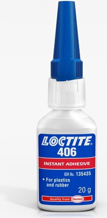 LOCTITE 406 20 gr Est un adhésif instantané spécialement conçu