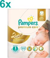 Pampers Premium Care Bébé - Taille 1 - 132 Couches - Pack économique