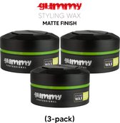 Gummy wax matte finish (3-pack)