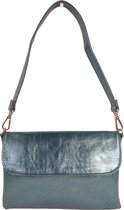 Flora & Co - trendy clutch - handtas eend blauw