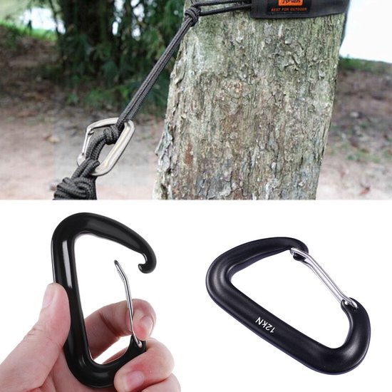 HEM Multifunctionele Camping Haakclip – Sterke Klem voor Voortent Buizen | Handdoek, Jas & Verlichting Ophanghaak - Hoezenspecialist.nl