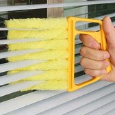 Proshiner – Brosse de nettoyage de vitres en microfibre – Cleaner pour climatiseur – Chiffon de nettoyage lavable pour lame aveugle