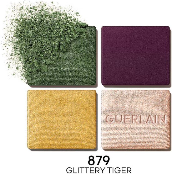 GUERLAIN - Ombres G 879 Glittery Tiger Oogschaduwpalet - 8.8 gr - Oogschaduw