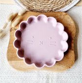 Eetbordje leeuw - siliconen bord - leeuw - roze - zuignap - baby - peuter - speelgoed - Verjaardag - geschenk - unisex - cadeau