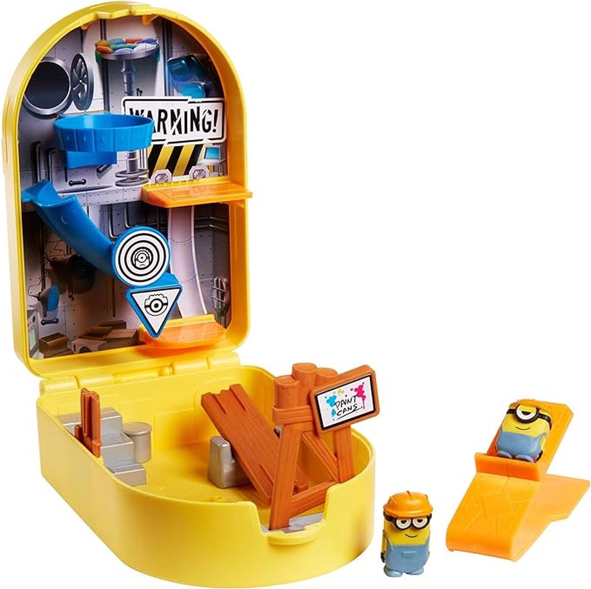 Minions Catapult Construction Set with 2 Sticky Minifigures, Launcher and Targets - Bouwspeelset