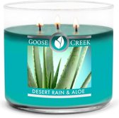 Dessert Rain & Aloe Goose Creek Candle 411 grams 3 wick Collection