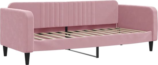 vidaXL-Slaapbank-80x200-cm-fluweel-roze