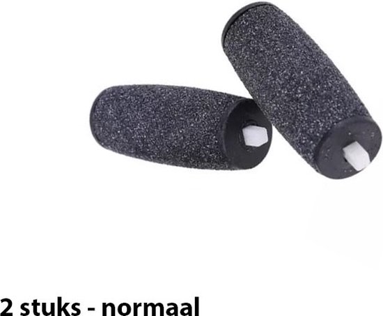 2 X Voor Scholl Voetvijl | Navulling Velvet Smooth | 2 Stuks | Standaard | Voor Scholl Elektrische Eeltvijl