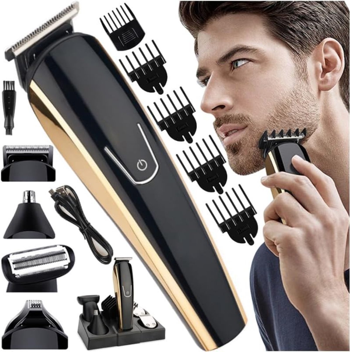 Gratyfied- Tondeuse Hoofdhaar- Hair Clipper Head Hair- Tondeuse Mannen Hoofdhaar- Hair Clipper For Men's Head Hair- Tondeuse Mannen Haartrimmer- Hair Clipper Men Hair Trimmer