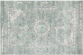 Lifa Living - Vloerkleed Yarah - Groen - Zacht - 133 x 200 cm - Polypropyleen - Poolhoogte 9 mm - Vintage