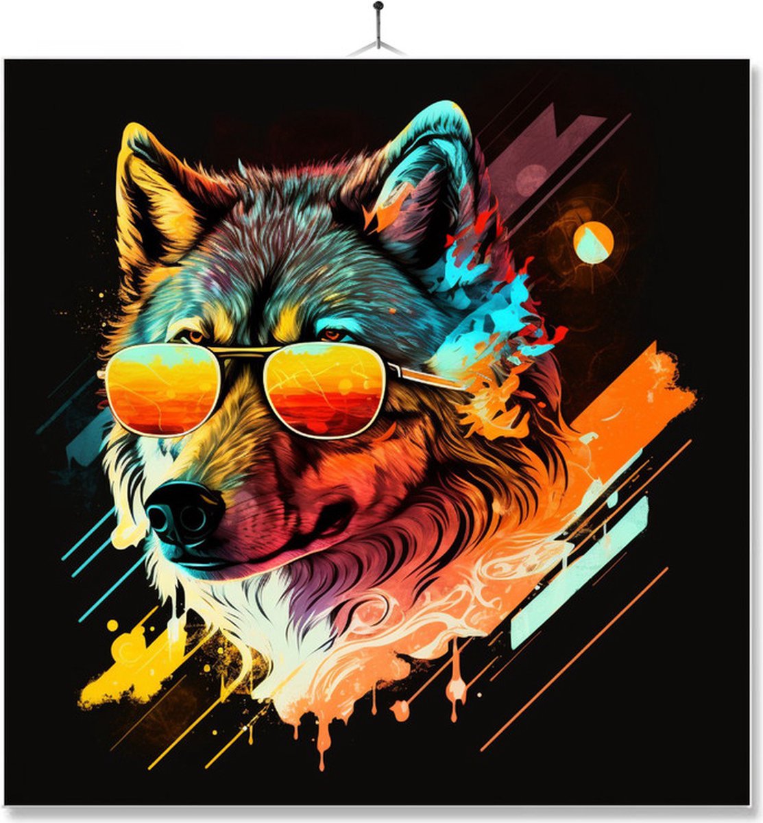 Tegel Met Opdruk | Wolf