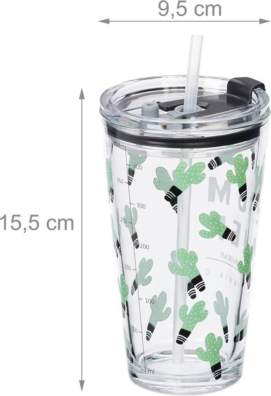 Joymaking Kerstglazen, set van 4, kerstservies, glühweingglazen, wijnglas, kerstglas, geschenken, grappige kerstglazen, drinkglas, Kerstmis, 520 ml