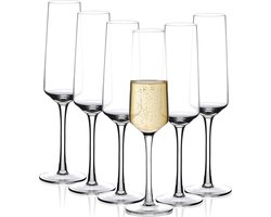 Luxe champagne glazen set