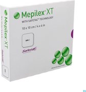 Mepilex XT 10x10cm 5 stuks.