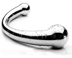 IntiMate® SensualSteel - Luxe Metalen Dildo - G-Spot Verkenning - Geschikt voor Koppels - Temperatuurspel en Orgasmeontdekking - 320 Gram