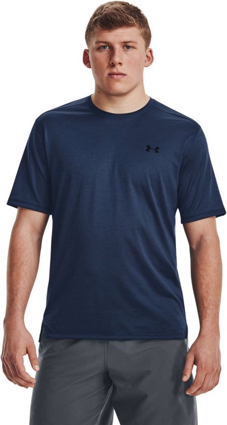 Under Armour Tech Vent T-shirt Met Korte Mouwen Blauw M / Regular Man