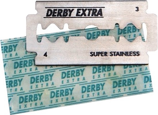 Derby Professional Double Razor Blades Scheermesjes - 100 stuks - Derby