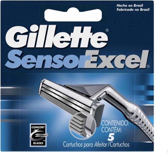 Gillette Sensor Excel - 5 stuks - Scheermesjes