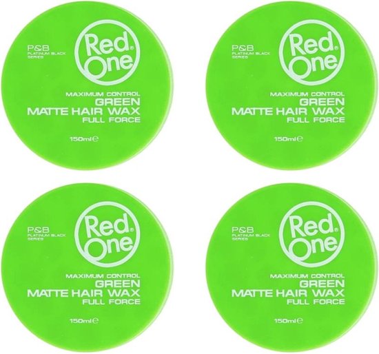 Red One Haar Styling Wax Groene Aqua Hair Gel 150 Ml Bol