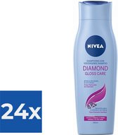 Nivea Shampoo Diamond Gloss - 250ml - Voordeelverpakking 24 stuks