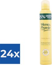 Deodorant Spray Original Heno De Pravia (200 ml) - Voordeelverpakking 24 stuks