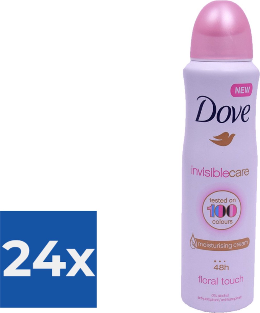 Dove Deodorant Invisible Care Floral Touch 150ml - Voordeelverpakking ...