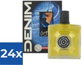Denim Aftershave Men - Original 100 ml - Voordeelverpakking 24 stuks