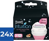 Wilkinson Woman Scheermesjes Intuition Ultra Moisture 3 stuks - Voordeelverpakking 24 stuks