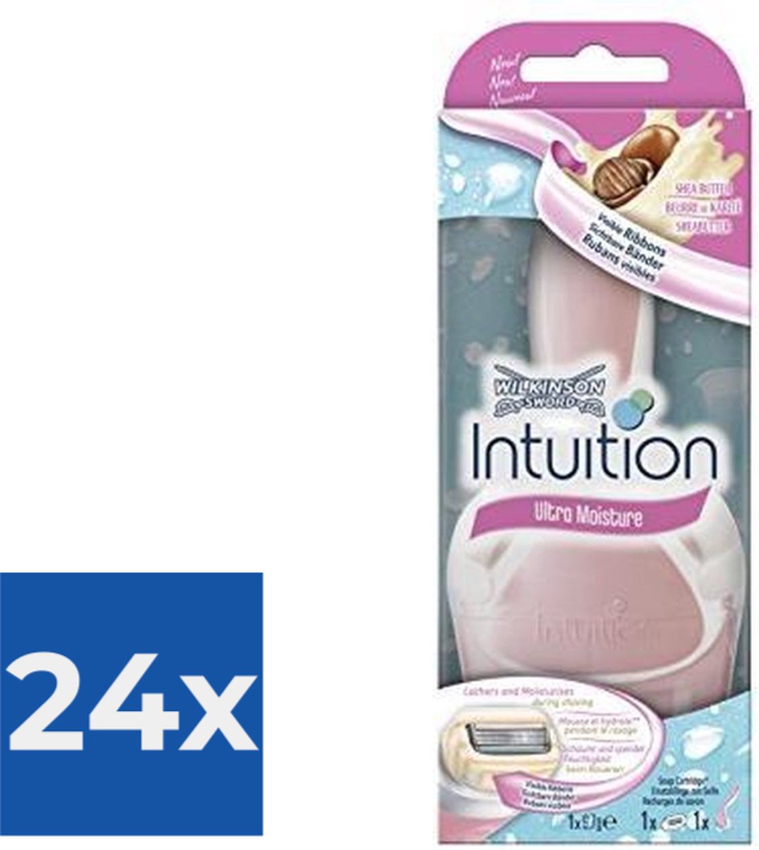Wilkinson Sword Intuition Ultra Moisture Razor - Voordeelverpakking 24 stuks