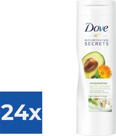 Dove Bodylotion - Nourishing Secrets Invigorating Avocado 250 ml - Voordeelverpakking 24 stuks