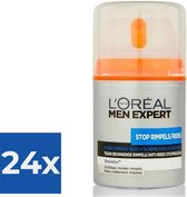 L’Oréal Paris Men Expert Anti Rimpel Dagcrème - 50 ml - Voordeelverpakking 24 stuks