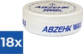Abzehk Hair Wax Blue Ultra Strong 150ml - Voordeelverpakking 18 stuks