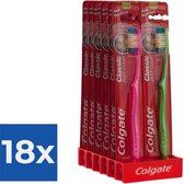 Colgate Tandenborstel  Classic Deep Clean Medium- 1 tandenborstel - Voordeelverpakking 18 stuks
