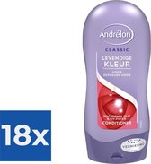 Andrélon Conditioner Levendige Kleur 300 ml - Voordeelverpakking 18 stuks