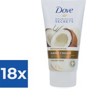 Handcrème Coco Ritual Dove (75 ml) - Voordeelverpakking 18 stuks