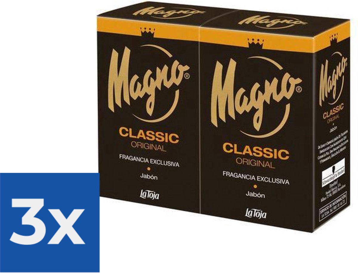 Magno Jabón Manos Classic Set 2 X 100 G - Voordeelverpakking 3 stuks
