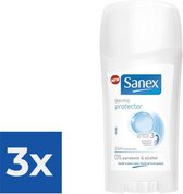 Sanex Dermo Protector Deodorant Stick 65 ml - Voordeelverpakking 3 stuks