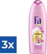 FA Douchegel Cream & Oil Silk Magnolia - Voordeelverpakking 3 stuks