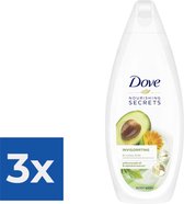 Dove Douchegel - Invigorating Ritual Avocado - 3 x 225 ml
