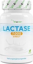 Vit4ever - Lactase 7.000 - 365 tabletten met onmiddellijk effect - Hooggedoseerd met 7.000 FCC-eenheden - Voor lactose-intolerantie + melk-intolerantie - Zonder ongewenste toevoegingen - Veganistisch