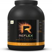 One Stop Xtreme Reflex Nutrition 4.35 KG Vanille - Weight Gainer Poeder, Mass Gainer, Gewichtstoename, Spiergroei, Spiermassa