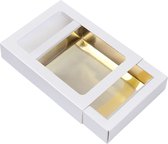 Boîte aux lettres chocolat GK7 Wit / Goud 3pcs
