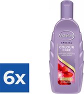 Andrélon Shampoo 300 ml Colour Sulfaatvr - Voordeelverpakking 6 stuks
