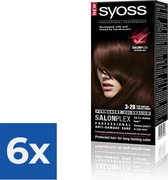 SYOSS Color baseline 3-28 Pure Chocolade - 1 stuk - Voordeelverpakking 6 stuks