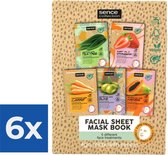 Sence Collection Face Sheet Mask Book Geschenkset 1 set - Voordeelverpakking 6 stuks